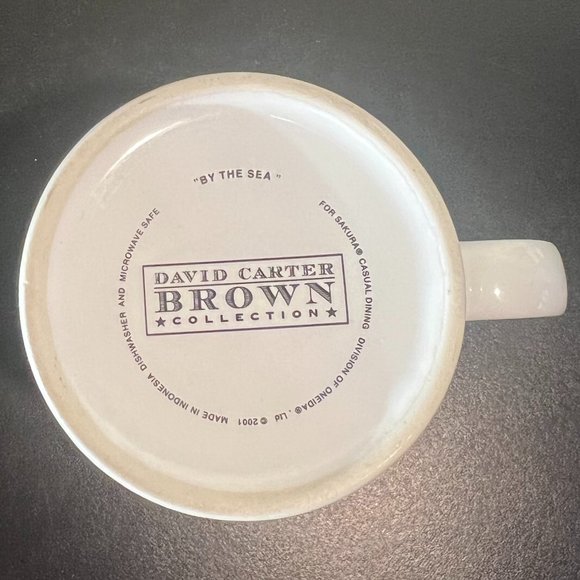 Sakura BY THE SEA Mug ~ David Carter Brown Collection ~ Sailboats ~ Lighthouse - Picture 7 of 8